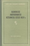 Aianduse arendamise küsimusi Eesti NSV-s