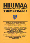Hiiumaa Muinsuskaitse Seltsi Toimetised