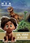 Hea dinosaurus. Loe värvi ja kleebi!