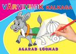 Agarad loomad. Värvivihik kalkaga