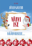 Jõulusalmik värvi ise Näärvilisele...