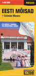 Eesti mõisad. Estonian manor. 670 mõisat. 670 Manors. 100 mõisaparki. 100 Parks. 1:425 000