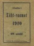 Tõnissoni Täht-raamat 1910