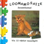 Savanniloomad. Viis 12-tükilist mosaiikpilti