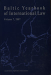 Baltic yearbook of international law 
    (7. osa)