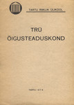 TRÜ õigusteaduskond