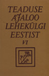 Teaduse ajaloo lehekülgi Eestist 
    (6. osa)