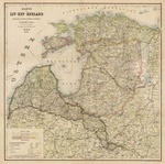 Karte von Liv-, Est-, Kurland 1898 1:750 000