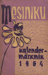 Mesiniku kalender-märkmik 1964