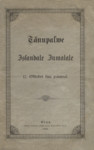 Tänupalwe Issandale Jumalale 17. Oktobri kuu päewal