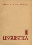 Linguistica 
    (2. osa)