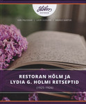Restoran Hõlm ja Lydia G. Holmi retseptid