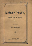 Keiser Paul I, tema elu ja surm