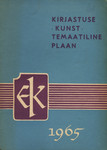 Kirjastuse «Kunst» temaatiline plaan 1965
