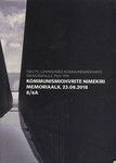 Isikute lühiandmed Eesti kommunismiohvrite memoriaalile 1940-1991.