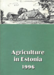 Agriculture in Estonia 1996