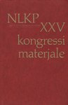 NLKP XXV kongressi materjale