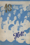 Segakoori «Heli» 10. aastapäeva tähistamise kontsert. Tartu Riikliku Ülikooli aulas, laupäeval, 20. aprillil 1957. a.