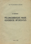 Põllumajanduslike maade kuivenduse intensiivsus