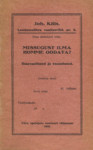 Missugust ilma homme oodata?. Ilmavaatlused ja ennustused