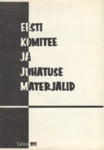 Eesti Komitee ja juhatuse materjalid