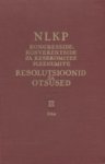 Nõukogude Liidu Kommunistliku Partei kongresside, konverentside ja Keskkomitee pleenumite resolutsioonid ja otsused 1898-1954. 1930-1954