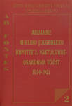 Aruanne Riikliku Julgeoleku Komitee 2. vastuluureosakonna tööst 1954-1955. Täiesti salajane. Kuulub alalisele säilitamisele