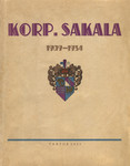 Korp. Sakala. 1909-1934