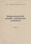 Riigimetsafondi maade eraldamise eeskirjad