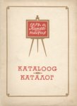 Suure Sotsialistliku Oktoobrirevolutsiooni 37. aastapäevale pühendatud 1954. aasta kunstinäituse (maal, graafika, skulptuur, tarbekunst, teatrikunst) kataloog. Tallinna Kunstihoones 30. okt.- 25. nov. 1954. a.