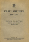Eesti arvudes 1920-1935. Estonie en chiffres. Résumé rétrospectif de 1920-1935