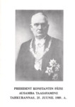 President Konstantin Pätsi ausamba taasavamine Tahkurannas , 25. juunil 1989. aastal