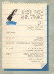 Eesti NSV Kunstnike Liidu liikmete nimekiri