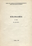 Kulinaaria