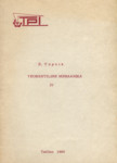 Teoreetiline mehaanika. Analüütiline mehaanika. Metoodiline materjal