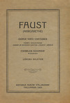 Faust (Margarethe). Ooper viies vaatuses. Teksti kirjutanud Carré ja Barbier Goethe «Fausti» järele. Charles Gounod muusika. Lühike seletus
