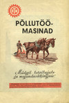Põllutöömasinad. Müügil tarvitajate- ja majandusühinguis